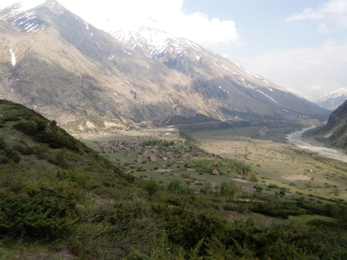 milam glacier trekking